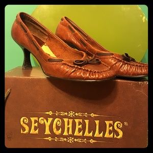 Seychelles Leather & Laces heels